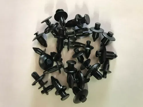 24pc Nylon plastic push pry rivets 6 sizes 4 of each ATV Auto type M6 M7 M8