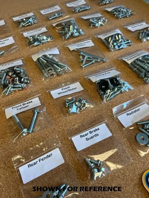 YZ400F Restoration Bolt Kit For Yamaha YZ400 98' 99' Specbolt OEM Zinc Finish