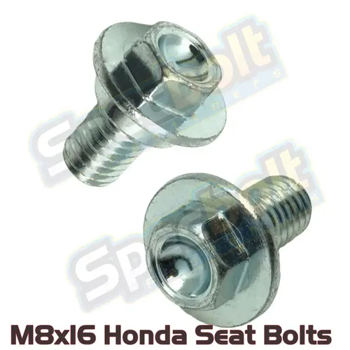 Pair of Honda CRFX M8x16 Seat Bolts CRF250X CRF450X CRF150R #90102-MEN-710