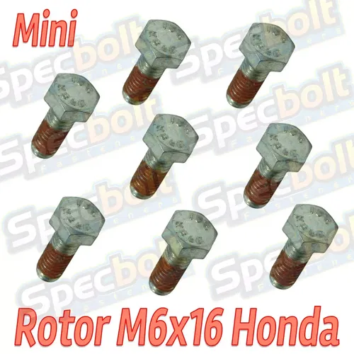8pc CRF150R BRAKE ROTOR BOLTS HONDA CRF150 FRONT & REAR BOTH