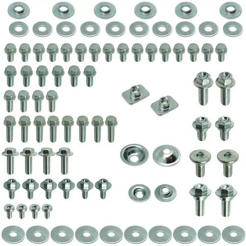 PLASTICS BODY BOLT KIT KAWASAKI KX60 KX65 KX80 KX85 KX100 KX125 KX250 KX500
