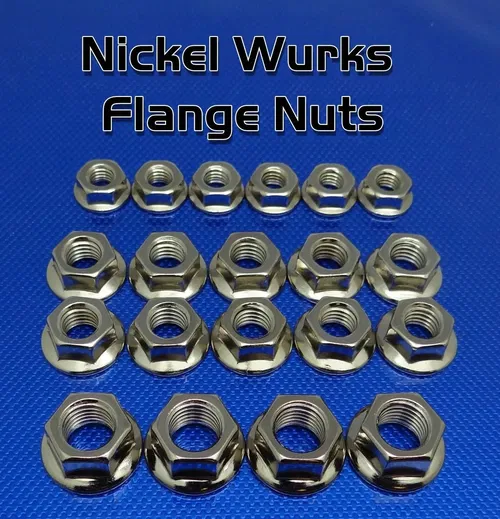 Honda CR Nickel Wurks Bolt Kit CR80 CR85 CR125 CR250 CR500 Ti Look 125 250 500