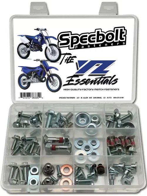 Bolt Kit Yamaha YZ Essentials Track & Trail Seat Subframe Plastics Brake Fork