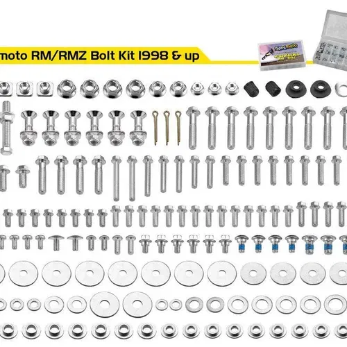 Suzuki Bolt Kit: RM/RMZ Model Series Dirt Bike (1996-present) Specmoto Hardware 