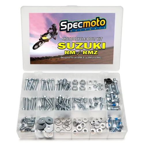 Suzuki Bolt Kit: RM/RMZ Model Series Dirt Bike (1996-present) Specmoto Hardware 