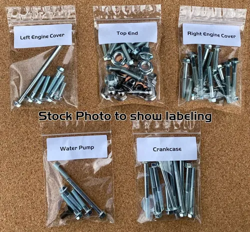 1988 - 1991 LT500R Engine Bolt Kit for Suzuki QUADZILLA Specbolt OE Zinc Finish