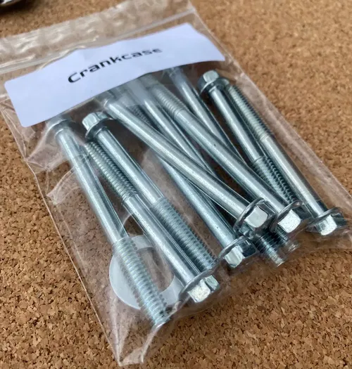 1988 - 1991 LT500R Engine Bolt Kit for Suzuki QUADZILLA Specbolt OE Zinc Finish