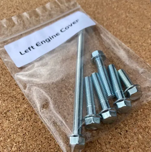 1988 - 1991 LT500R Engine Bolt Kit for Suzuki QUADZILLA Specbolt OE Zinc Finish
