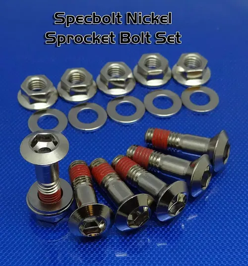 YZF250 YZF450 Nickel Wurks Bolt Kit Yamaha Factory Race Bolts Titanium Look