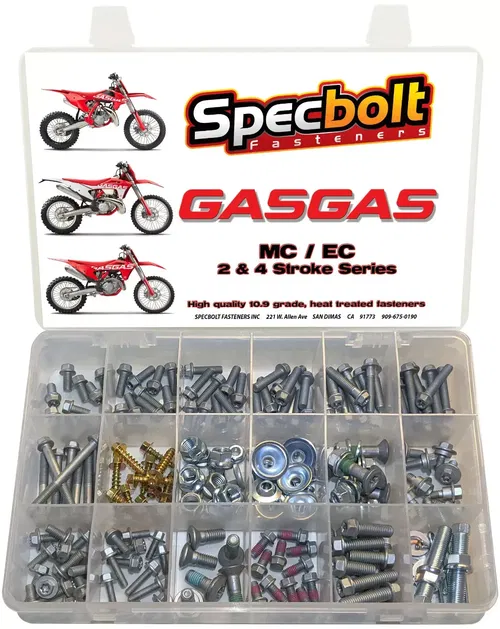 BOLT KIT FOR GASGAS MC EC EX 125 250 300 250F 350F 450F 2 and 4 stroke