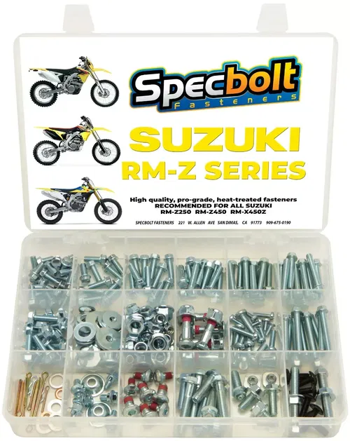 Factory Suzuki Race Bolt Kit for RMZ250 RMZ450 RM-Z 250 450 RMX450 -L