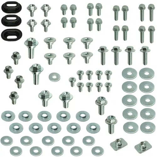 FULL BODY BOLT KIT HONDA CR 80 85 125 250 450 480 500 FENDERS SEAT SHROUDS