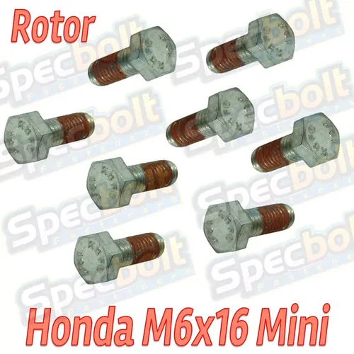 8pc CRF150R BRAKE ROTOR BOLT KIT FOR HONDA CRF 150R FRONT & REAR DISCS