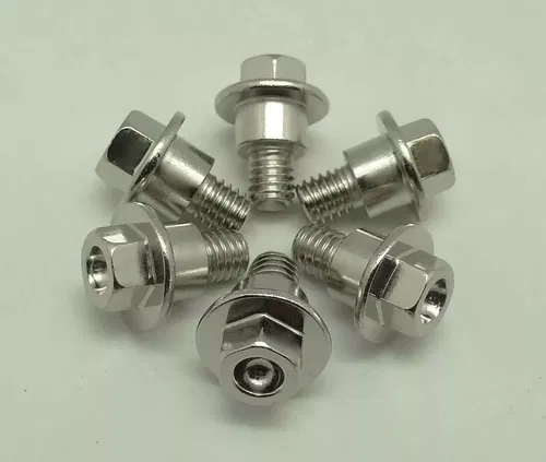 6PC NICKEL WURKS FORK GUARD BOLTS HUSQVARNA FC FE TC TE 50 85 125 250 350 450