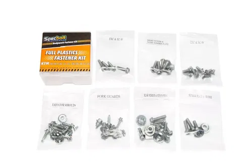 Specbolt Full Plastics fastener bolt kit for KTM SX SXF EXC XC XC-W 2011-2016