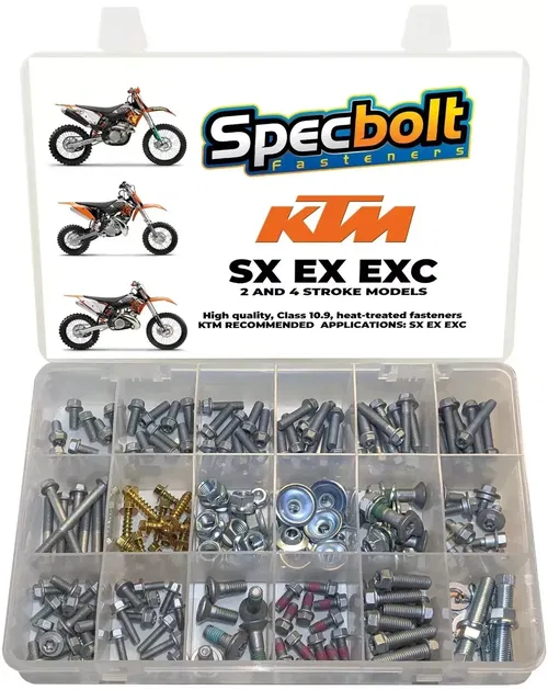 SPECBOLT KIT FOR KTM SX EX EXC XC-W SXF 65 85 100 125 250 300 350 450 520 525