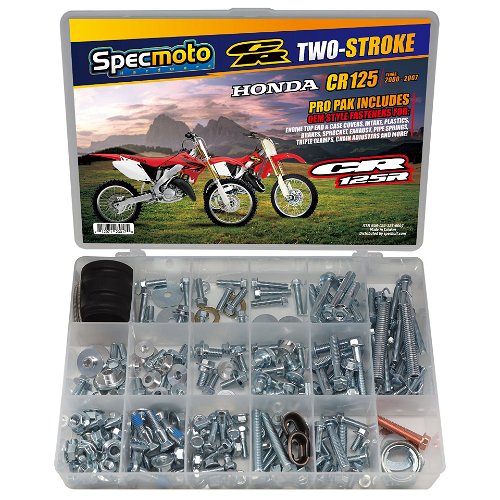 Honda CR125 Complete Bolt Kit 2000-2007 Factory Fit with Instructions
