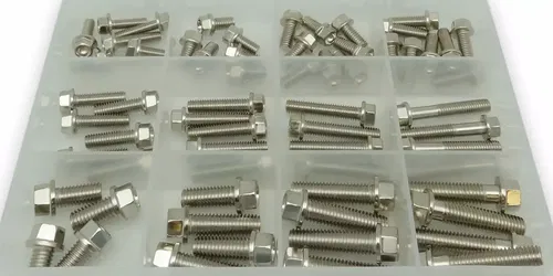 Nickel Plated Bolts  KTM YAM HON KAW SUZ Dress Up Kit Dirt Bike ATV Motorcycle