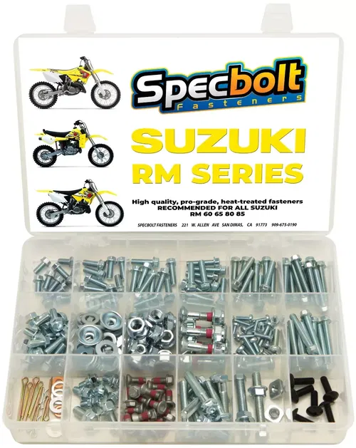 Service Bolt Kit Suzuki RM60 RM65 RM80 RM85 RM125 RM250 ENGINE PLASTIC -L