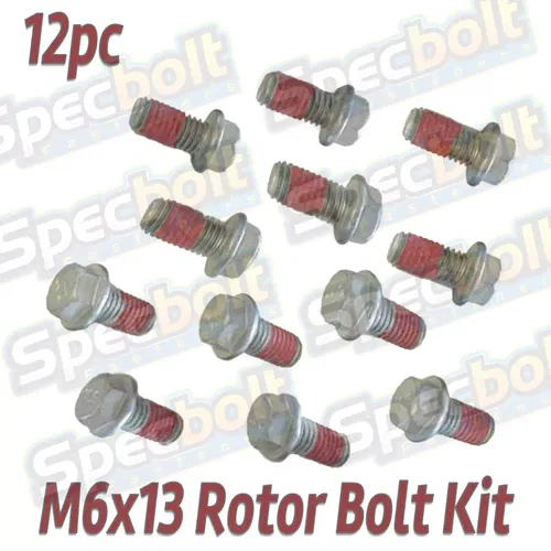 12PC BRAKE ROTOR BOLT KIT for 01-24 KTM 50-550 & 04-24 HUSABERG FE FS TE FX FC