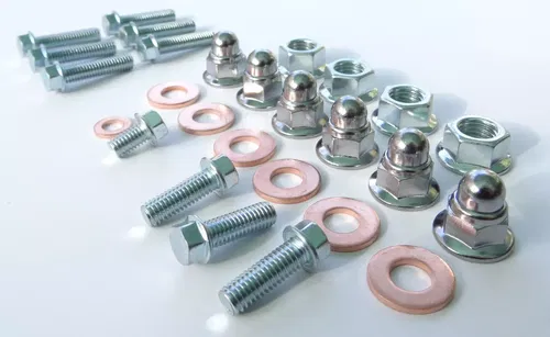 HONDA TRX250R FOURTRAX ENGINE TOP END BOLT KIT Cylinder Head Reed Cage Exhaust