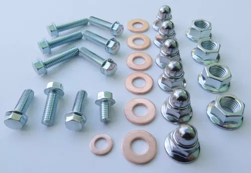 HONDA TRX250R FOURTRAX ENGINE TOP END BOLT KIT Cylinder Head Reed Cage Exhaust