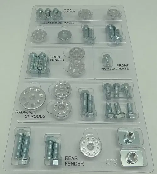 WURKS SUZUKI RMZ 250 Full Body Plastics Bolt Kit 04-06 RMZ250 #KKA-16 SPECBOLT