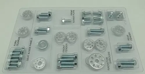 WURKS SUZUKI RMZ 250 Full Body Plastics Bolt Kit 04-06 RMZ250 #KKA-16 SPECBOLT