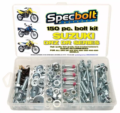 Factory Suzuki Match Bolt Kit DRZ DR 100 110 125 200 250 350 400 650 DS