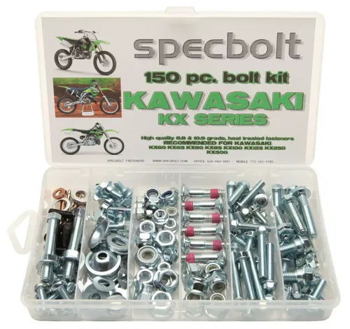 Kawasaki Factory Match KX Bolt Kit 60 80 85 100 125 250 500 KX85