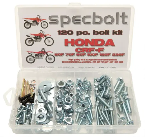 120p Honda Bolt Kit CRF-F CRF70F CRF80F CRF100F CRF110F CRF125F CRF150F CRF230F
