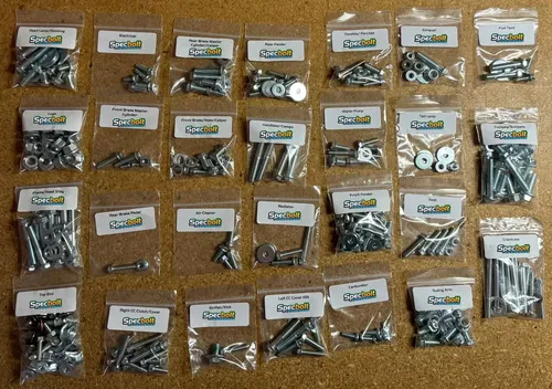 1988 LT250R Restoration Bolt kit Suzuki Quadracer Engine Body Wheel OEM zinc