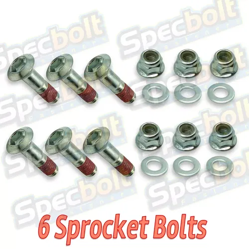 Specbolt Sprocket Bolts Suzuki RM-Z Kawasaki KX-F Yamaha YZ-F KTM Honda CR CRF-