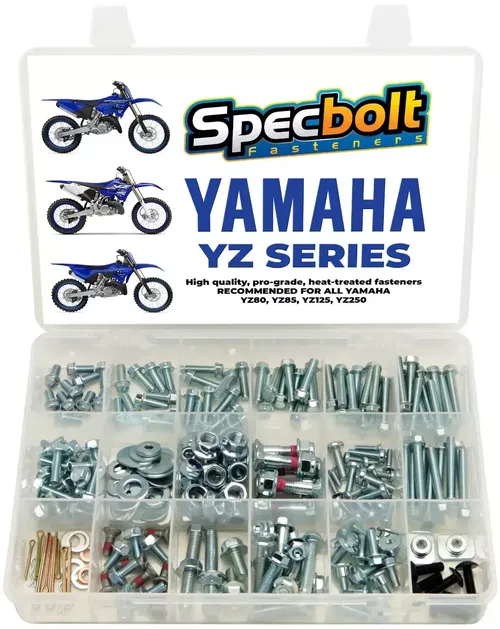 SPECBOLT Bolt Kit Yamaha YZ 65 80 85 125 250 WR YZ125 YZ250 plastics YZ65