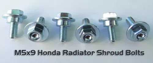 6pcs Honda Radiator Shroud Bolt Kit CRF250R CRF250X CRF450R CRF450X