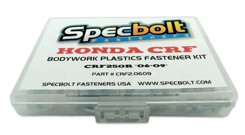 Honda CRF250R Full Bodywork & Plastics Body Bolt Kit '06-'09 Specbolt CRF