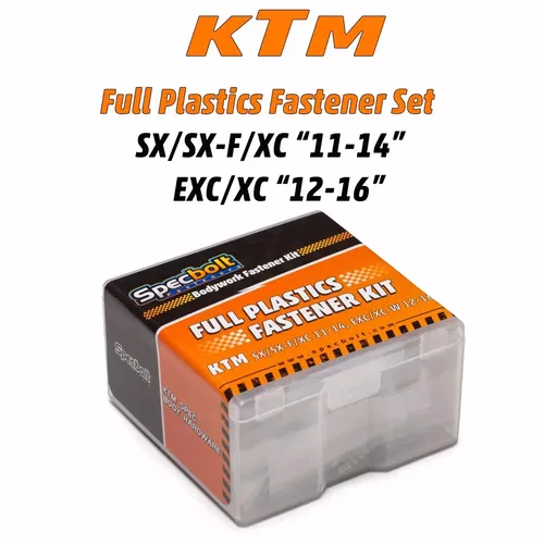 Complete Body Kit bolt fits KTM Plastics set SX SX-F EXC XC XCW fits 2011-16