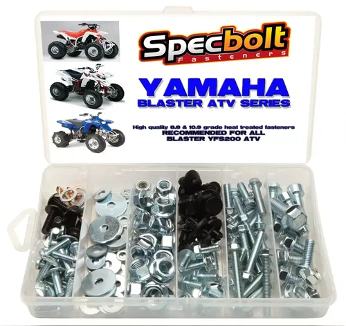 150pc YAMAHA BLASTER YFS200 ATV Bolt Kit for plastic body engine lug nuts bumper
