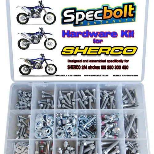Specbolt Sherco Bolt Fasteners Kit 125 250 300 350 450 500 SE-R SEF-R SC-R SCF-R