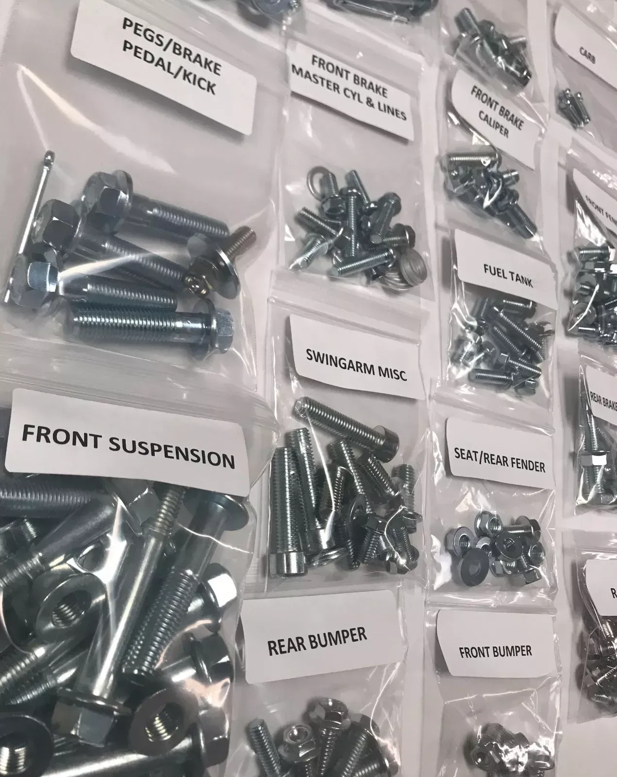 ATC Full Restoration Bolt kit Honda 1982 ATC250R Front Forks Engine Body Frame