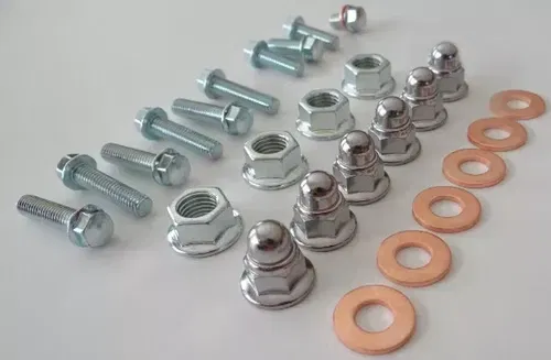 Suzuki RM250 Top End Engine Bolt Kit RM 250 (Zinc)