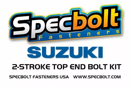 Suzuki RM250 Top End Engine Bolt Kit RM 250 (Zinc)