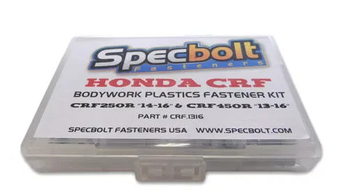 14-16 CRF250R 13-16 CRF450R Honda Complete Plastics Bolt Kit CRF 250 450 #1316