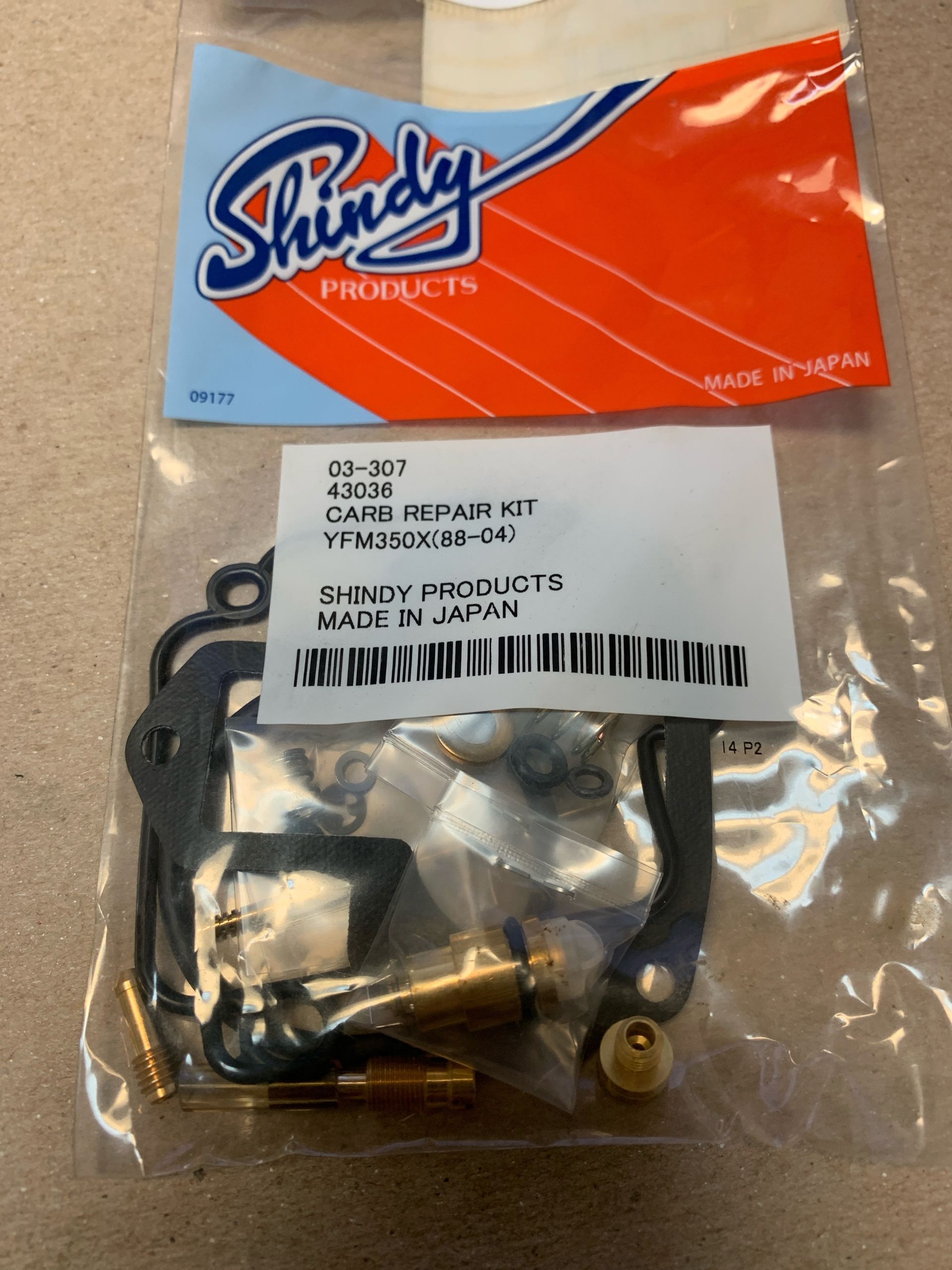 Yamaha YFM 350x Carburetor Repair Kit Repair Kit 1988-2004