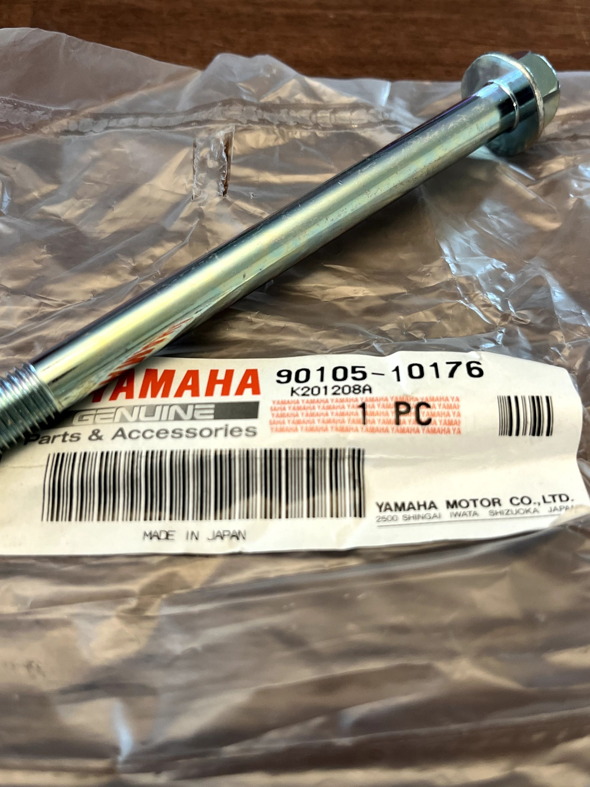 NEW YAMAHA OEM Engine Mount Flange Bolt - YZ125 YZ250F YZ450F - 90105-10176-00 