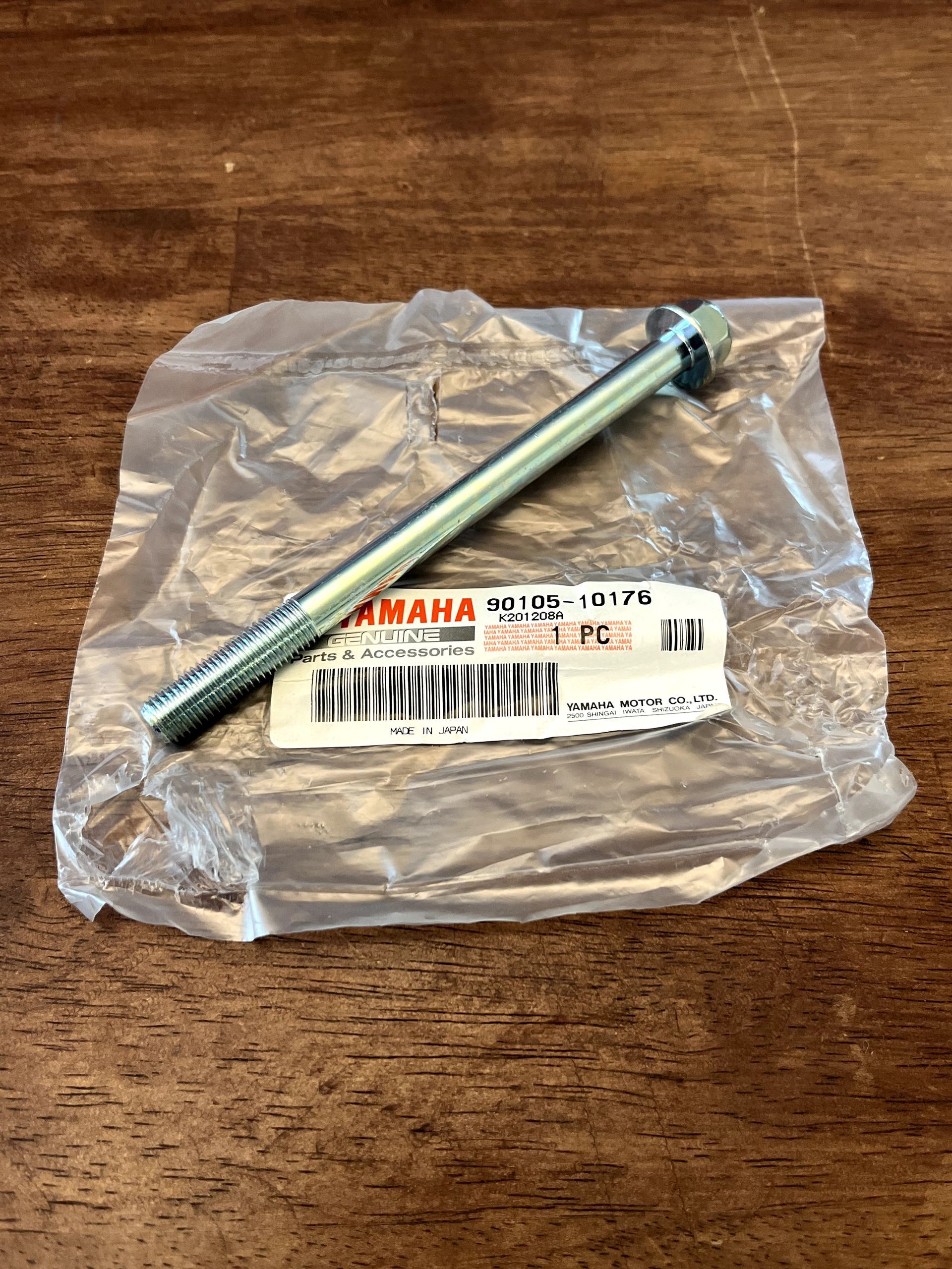 NEW YAMAHA OEM Engine Mount Flange Bolt - YZ125 YZ250F YZ450F - 90105-10176-00 