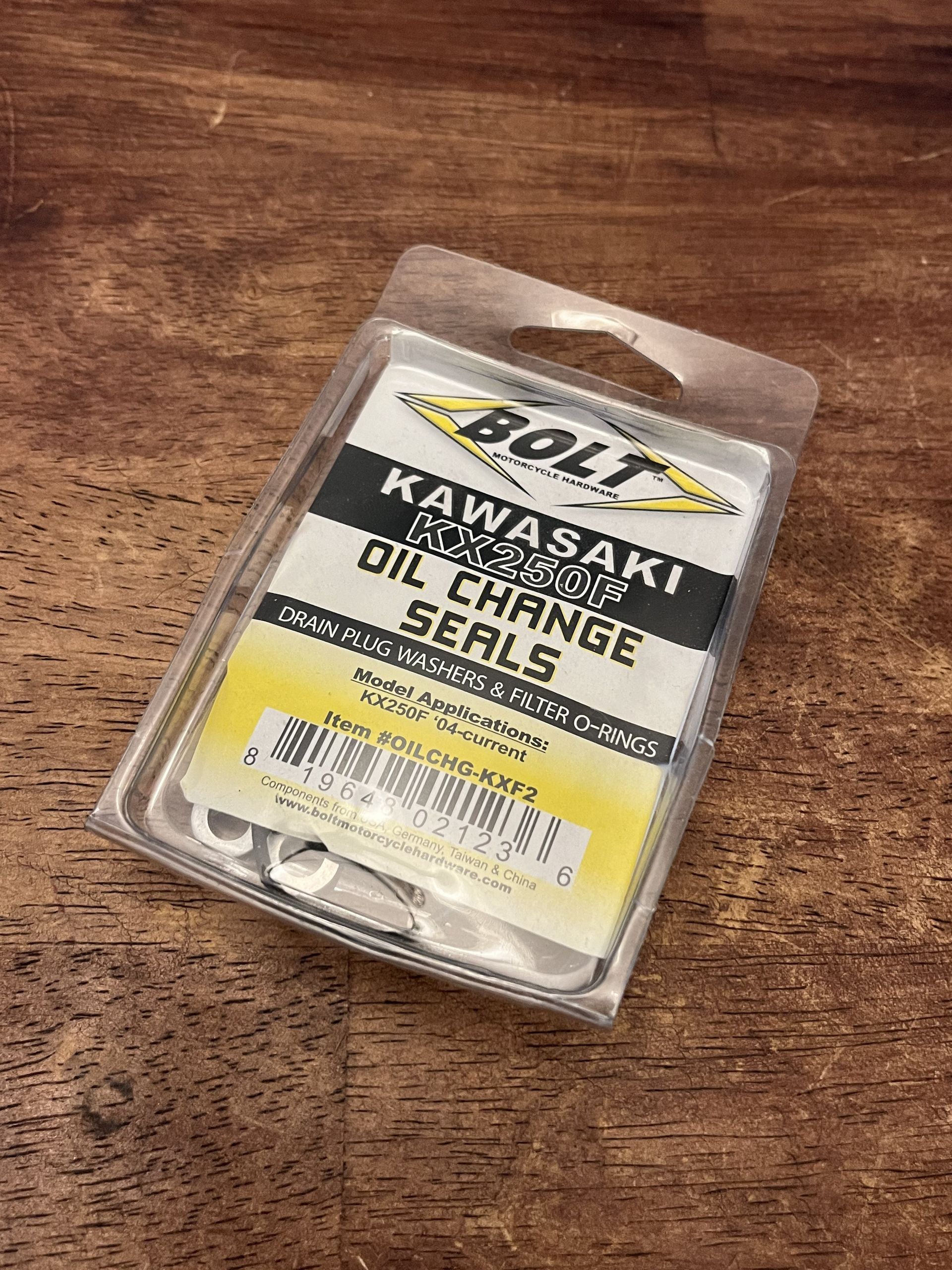 NEW KX250 Bolt Hardware Oil Change Kit - 2004-2026 Kawasaki KX250F KX 250 