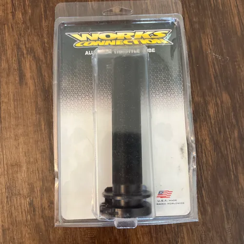 New Works Connection Aluminum Throttle Tube- 14+ Yz250f Yz450f