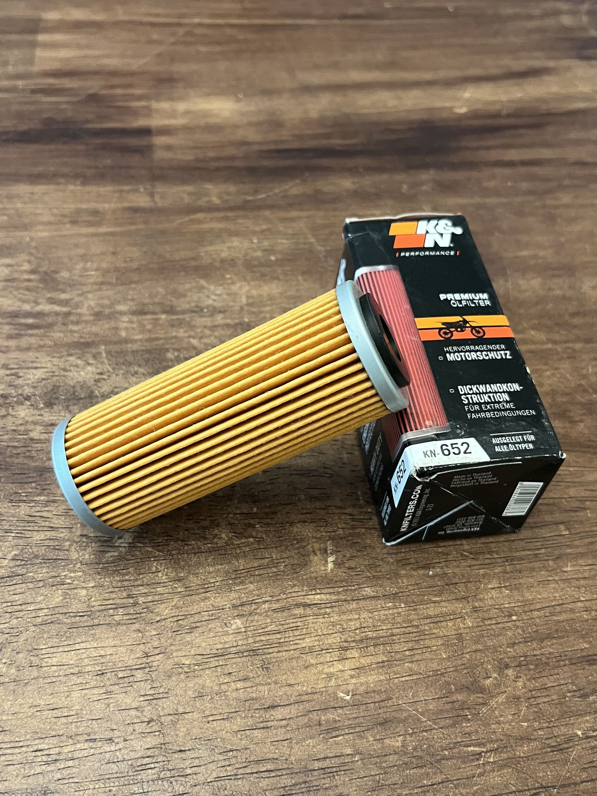 NEW K&N Engine Oil Filter - KTM GAS GAS HUSQVARNA 250 350 450 - KN-652