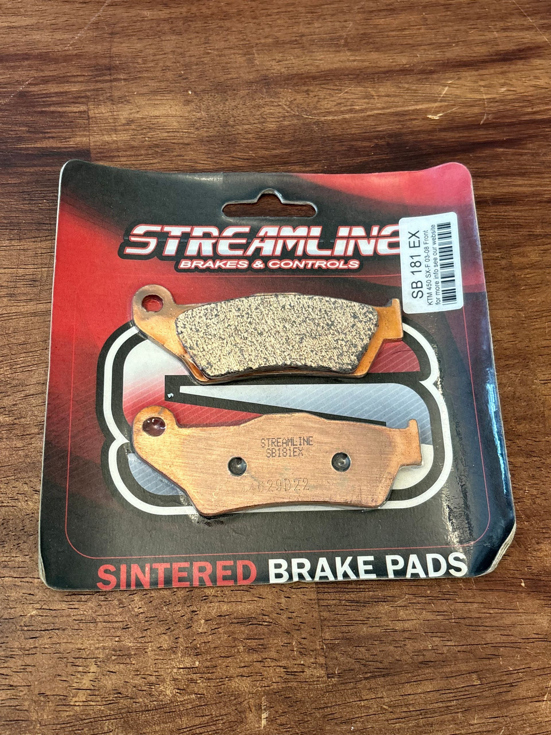 NEW KTM Streamline Extreme Duty Sintered Brake Pads - SB181EX 